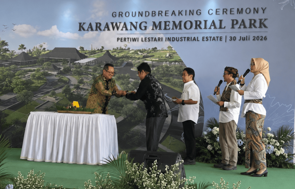 Groundbreaking Ceremony of Karawang Memorial Park